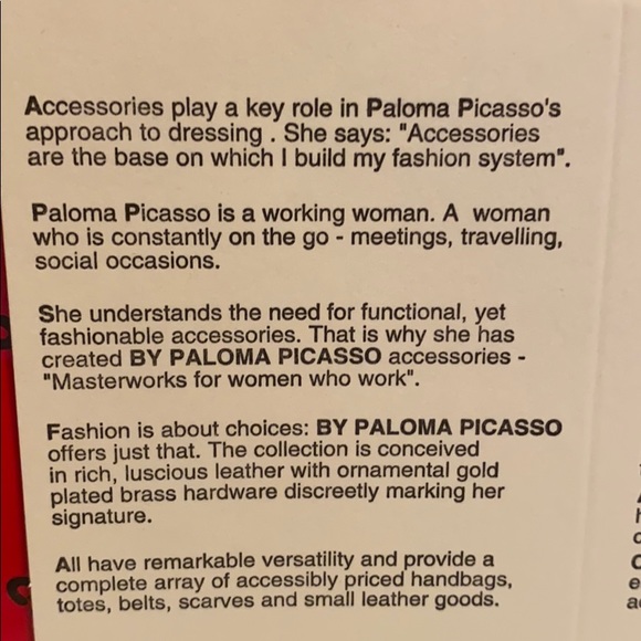 🇮🇹PALOMA PICASSO SCARF AND MAKEUP CASE (TWO ITEMS FOR ONE PRICE) VINTAGE RARE - Picture 6 of 8